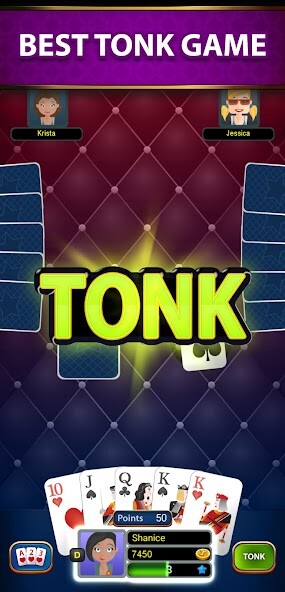 Run android online APK Tonk Star Classic Card Game from MyAndroid or emulate Tonk Star Classic Card Game using MyAndroid