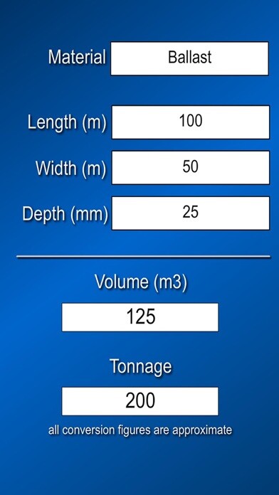 Emulate iPhone app Tonnage Calculator using MyAndroid Emulate iPhone app Tonnage Calculator using MyAndroid