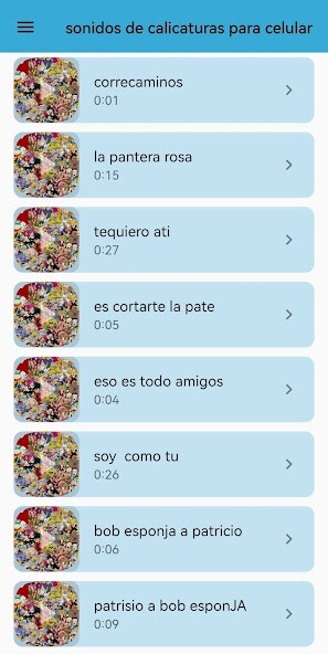 Run android online APK Tonos de caricaturas para cel from MyAndroid or emulate Tonos de caricaturas para cel using MyAndroid Run android online APK Tonos de caricaturas para cel from MyAndroid or emulate Tonos de caricaturas para cel using MyAndroid