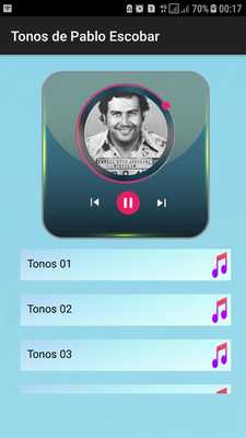 Emulate Android APK Tonos de Pablo Escobar