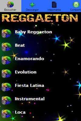 Emulate Android APK Tonos Reggaeton Nuevo