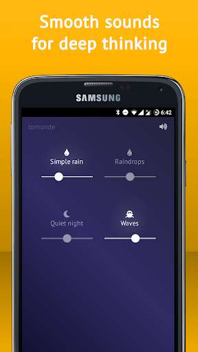 Run android online APK Tonrunde - Relaxing sounds for deep thinking from MyAndroid or emulate Tonrunde - Relaxing sounds for deep thinking using MyAndroid