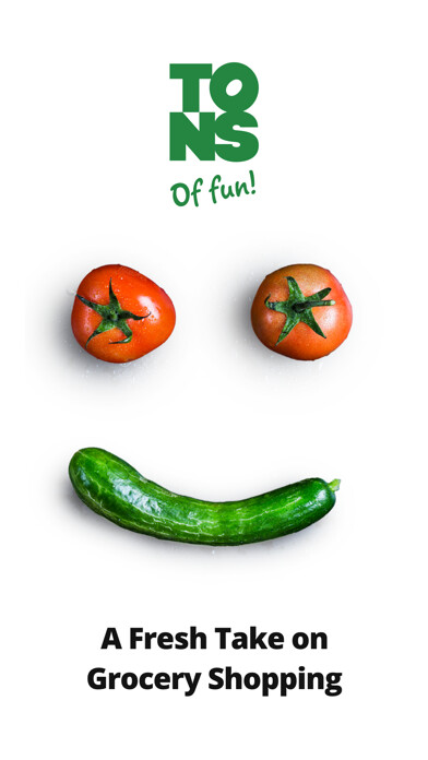 Emulate iPhone app TONS: Grocery Shopping Online using MyAndroid