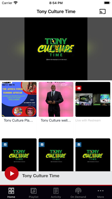 Emulate iPhone app Tony Culture Time using MyAndroid Emulate iPhone app Tony Culture Time using MyAndroid