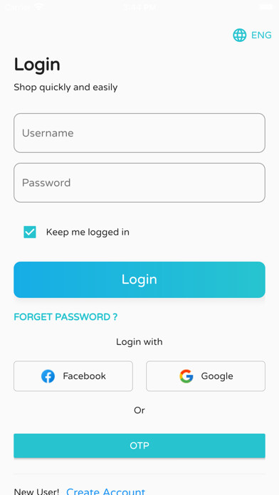 Emulate iPhone app Toofan Express using MyAndroid