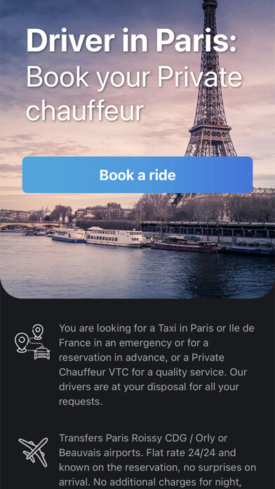 Emulate iPhone app TOOK - Chauffeur VTC using MyAndroid Emulate iPhone app TOOK - Chauffeur VTC using MyAndroid