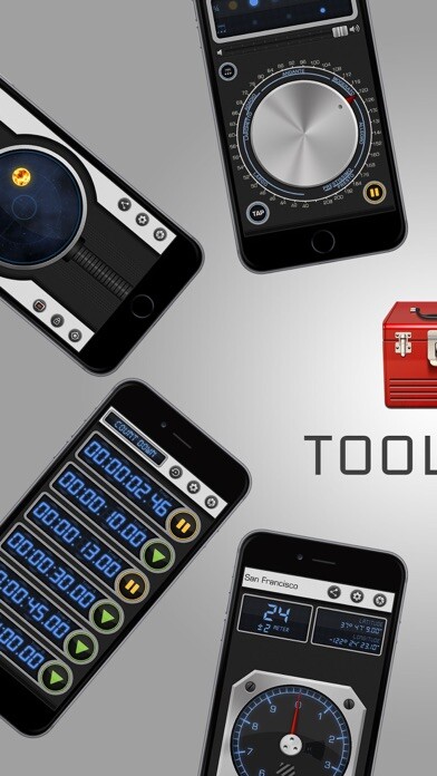Emulate iPhone app Toolbox - Smart Meter Tools using MyAndroid