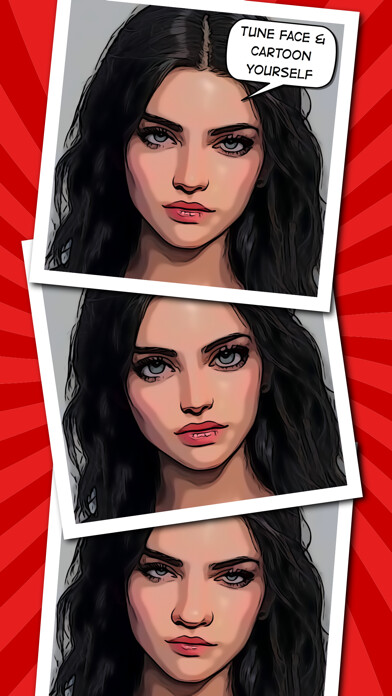 Emulate iPhone app Toonita - Cartoon Photo Editor using MyAndroid