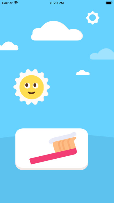 Emulate iPhone app Toothbrush Time using MyAndroid