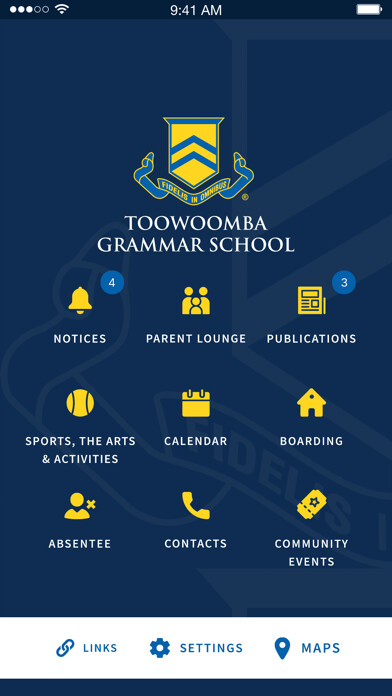 Emulate iPhone app Toowoomba Grammar School using MyAndroid Emulate iPhone app Toowoomba Grammar School using MyAndroid