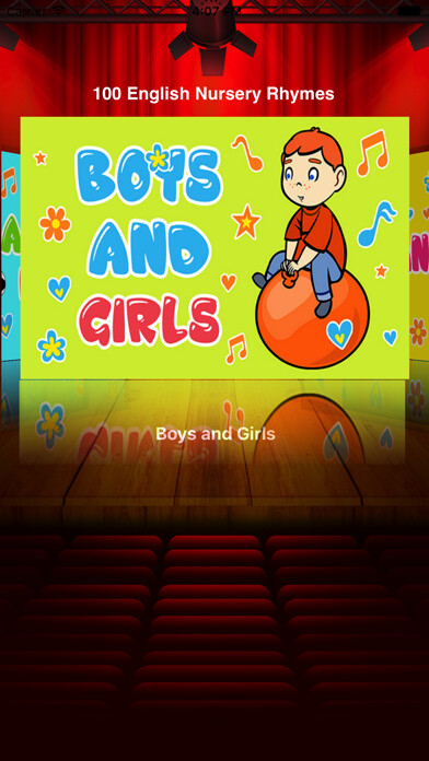 Emulate iPhone app Top 100 English Rhymes using MyAndroid Emulate iPhone app Top 100 English Rhymes using MyAndroid