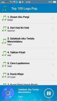 Emulate Android APK Top 100 gudang lagu pop Emulate Android APK Top 100 gudang lagu pop