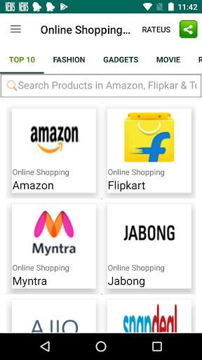 Emulate Android APK Top10 Online Shopping App India Emulate Android APK Top10 Online Shopping App India