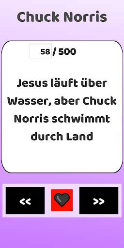 Run android online APK TOP 500 - Chuck Norris Witze from MyAndroid or emulate TOP 500 - Chuck Norris Witze using MyAndroid