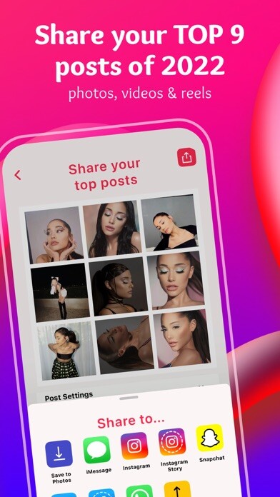 Emulate iPhone app Top 9 Posts for Instagram 2022 using MyAndroid