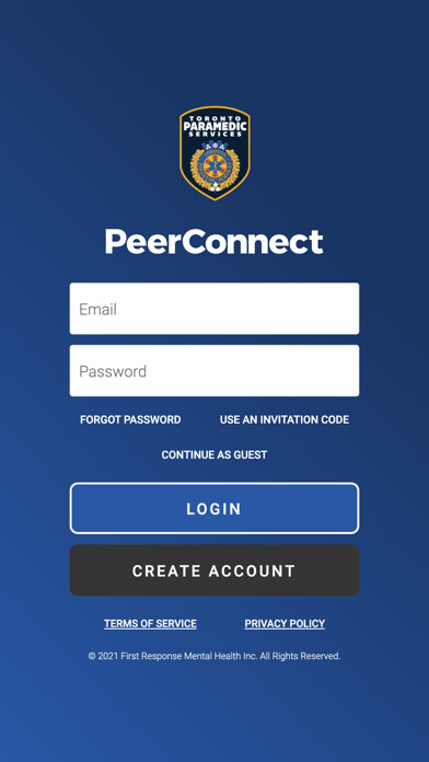 Emulate iPhone app TO Paramedics PeerConnect using MyAndroid