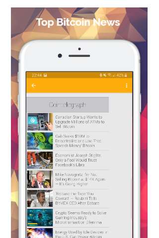 Emulate Top Bitcoin News from MyAndroid or run Top Bitcoin News using MyAndroid