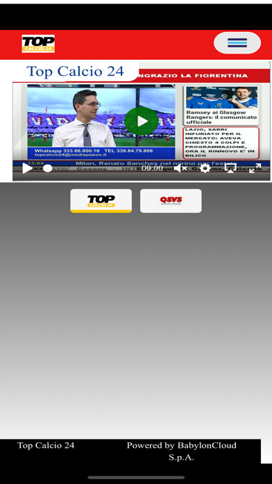 Emulate iPhone app Top Calcio 24 using MyAndroid Emulate iPhone app Top Calcio 24 using MyAndroid