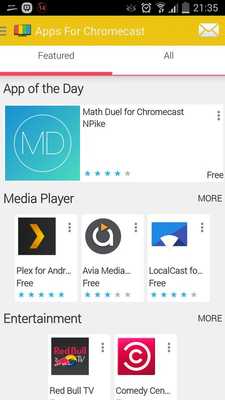 Emulate Android APK Top Chromecast Apps Emulate Android APK Top Chromecast Apps