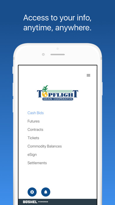 Emulate iPhone app Topflight Grain using MyAndroid