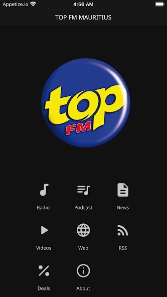 Emulate Android APK TOP FM Mauritius Emulate Android APK TOP FM Mauritius