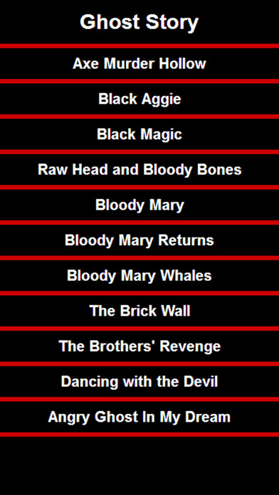 Emulate iPhone app Top Ghost Stories using MyAndroid Emulate iPhone app Top Ghost Stories using MyAndroid
