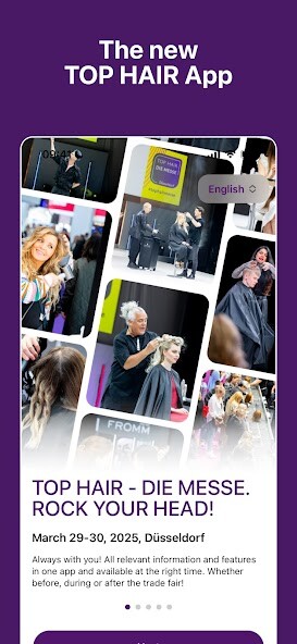 Emulate iPhone app TOP HAIR Fair using MyAndroid