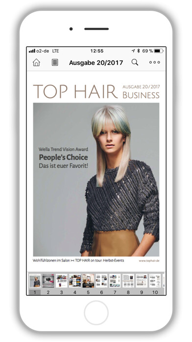 Emulate iPhone app TOP HAIR Magazin using MyAndroid Emulate iPhone app TOP HAIR Magazin using MyAndroid