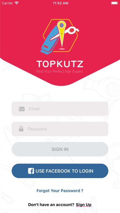 Emulate iPhone app TopKutz using MyAndroid
