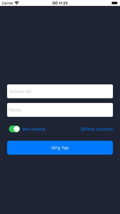 Emulate iPhone app Toplu Taşıma İşletme using MyAndroid