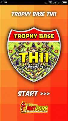 Emulate Android APK TOP Maps Trophy Base COC TH11