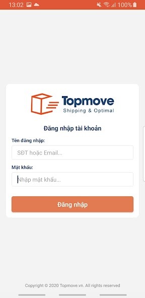 Run android online APK Topmove Driver from MyAndroid or emulate Topmove Driver using MyAndroid