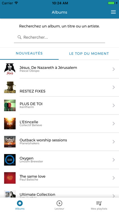 Emulate iPhone app TopMusic.net using MyAndroid