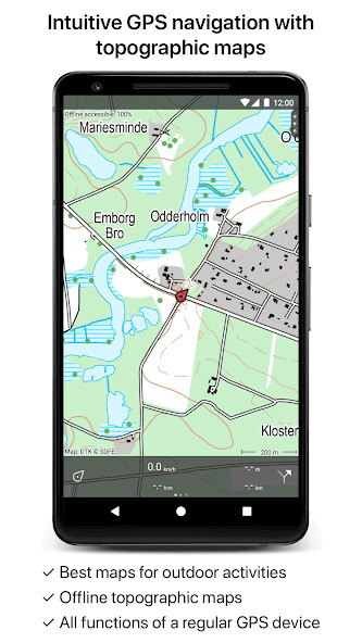Run android online APK Topo GPS Denmark from MyAndroid or emulate Topo GPS Denmark using MyAndroid