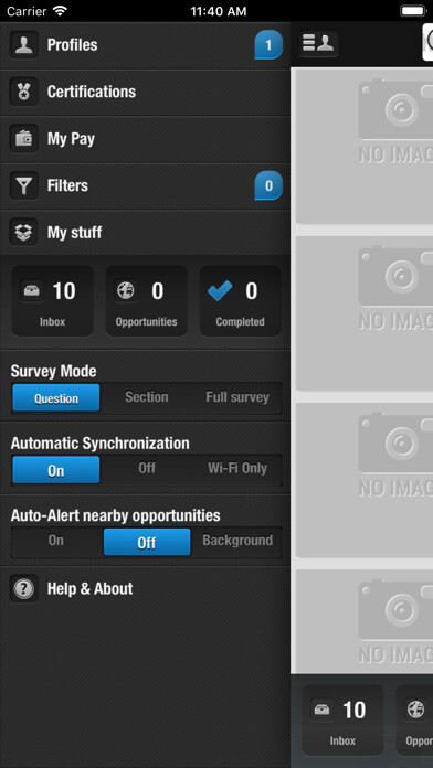 Emulate iPhone app Topo Marketing using MyAndroid