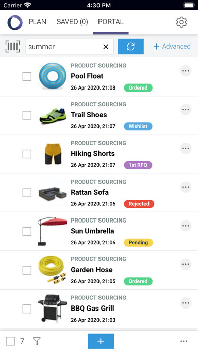Emulate iPhone app Topo Supply Chain Solutions using MyAndroid