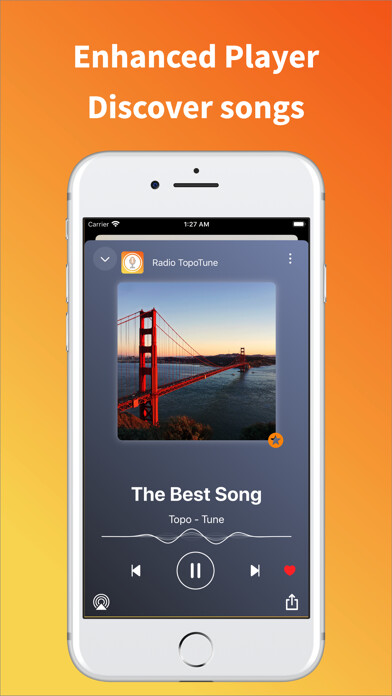 Emulate iPhone app TopoTune - Live Radio & Music using MyAndroid Emulate iPhone app TopoTune - Live Radio & Music using MyAndroid