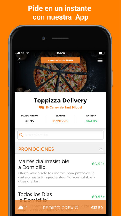 Emulate iPhone app Toppizza Rubi using MyAndroid Emulate iPhone app Toppizza Rubi using MyAndroid