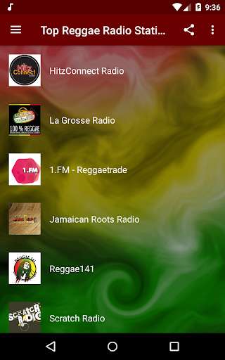 Run android online APK Top Reggae Stations from MyAndroid or emulate Top Reggae Stations using MyAndroid