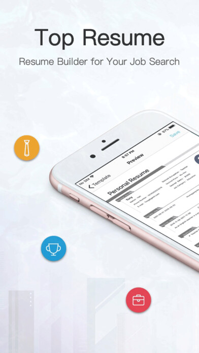 Emulate iPhone app Top Resume -CV maker & Builder using MyAndroid Emulate iPhone app Top Resume -CV maker & Builder using MyAndroid