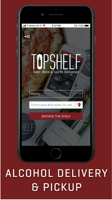 Emulate iPhone app TopShelf Alcohol Delivery using MyAndroid Emulate iPhone app TopShelf Alcohol Delivery using MyAndroid