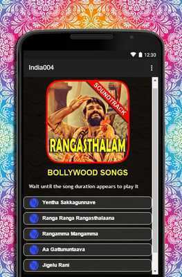Emulate Android APK Top Song Lyrics Of Rangasthalam!!