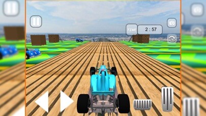 Emulate iPhone app Top Speed Formula Racing Track using MyAndroid
