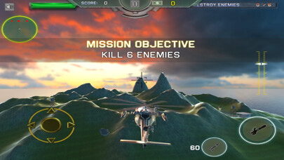 Emulate iPhone app Top Strike - Royal Helicopter Pilot Missions 3D using MyAndroid