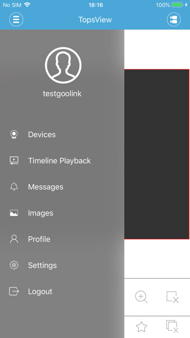 Emulate iPhone app TopsView using MyAndroid