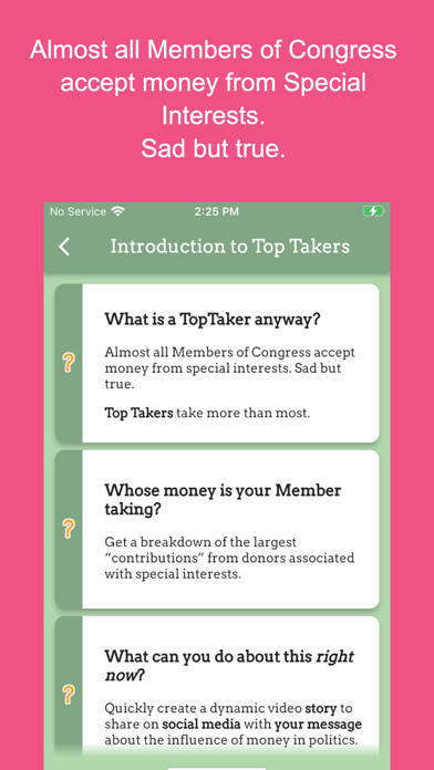 Emulate iPhone app Top Takers using MyAndroid
