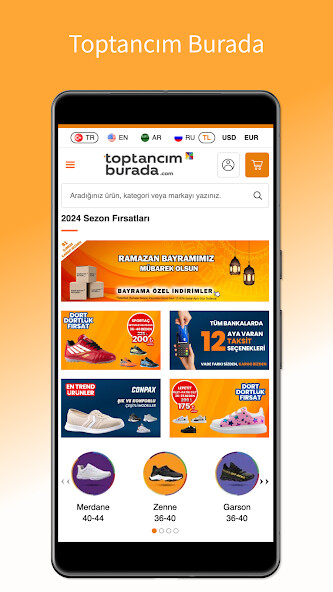 Run android online APK Toptancım Burada from MyAndroid or emulate Toptancım Burada using MyAndroid