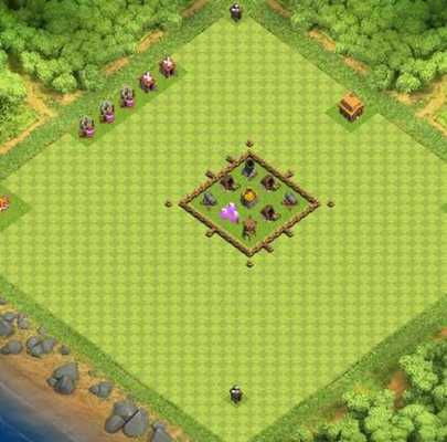 Emulate Android APK Top Town Hal 3 FarmingBaseMap