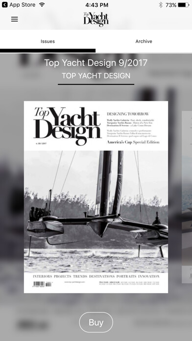 Emulate iPhone app Top Yacht Design using MyAndroid