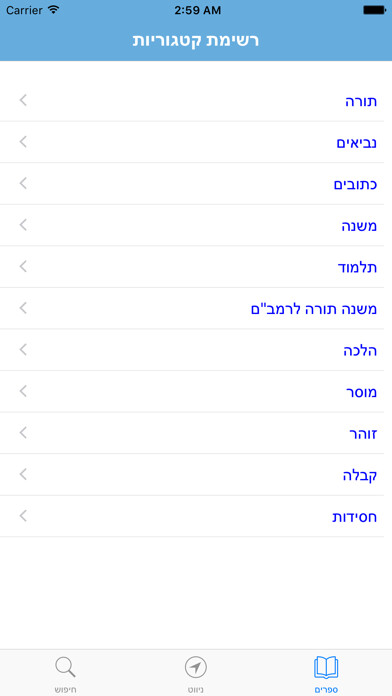 Emulate iPhone app ToraDB using MyAndroid